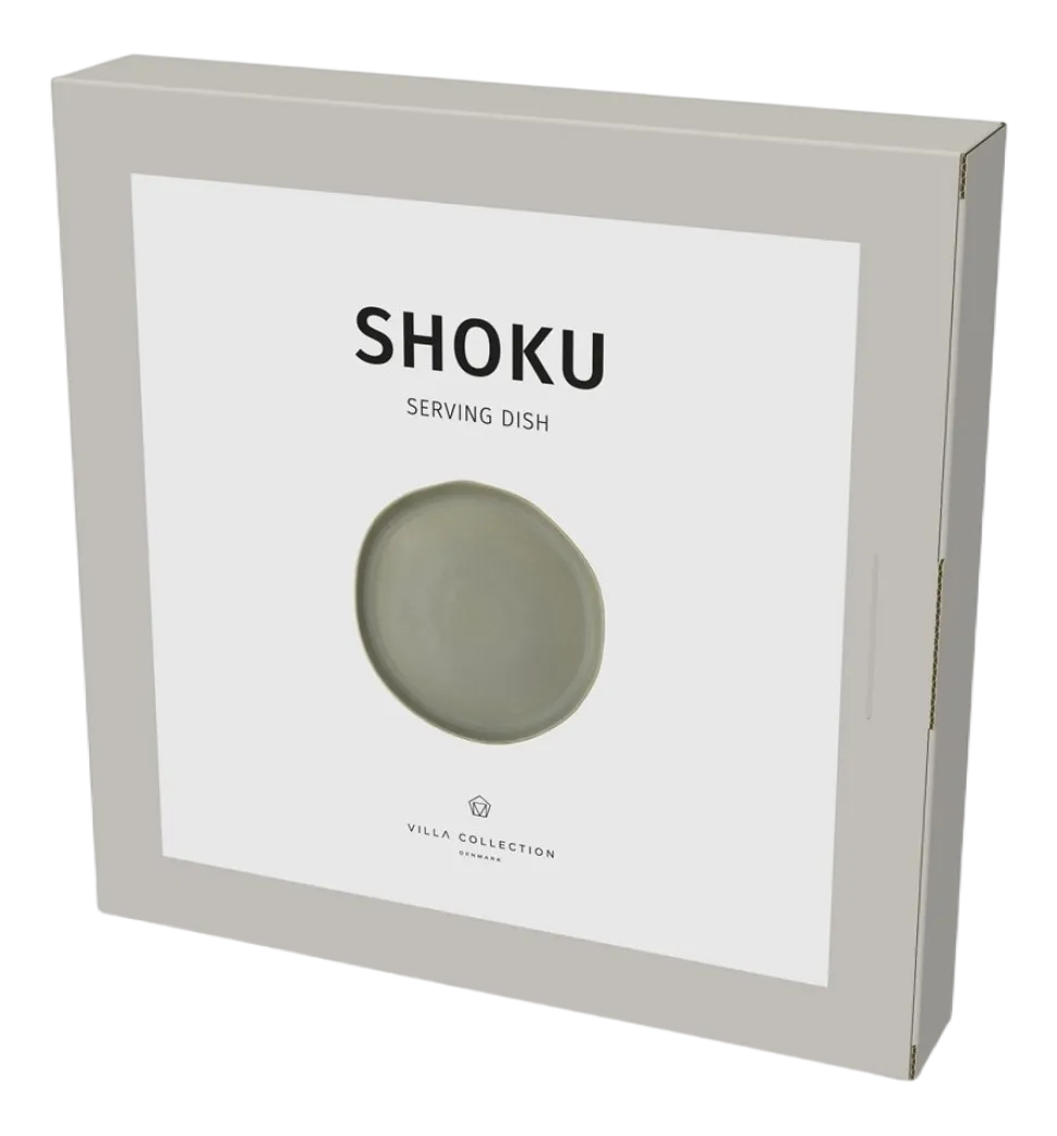 Serveerschaal Villa Collection Shoku Pure Green 28 cm