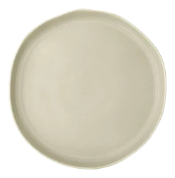 Serveerschaal Villa Collection Shoku Soft Beige 28 cm