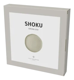 Serveerschaal Villa Collection Shoku Soft Beige 28 cm