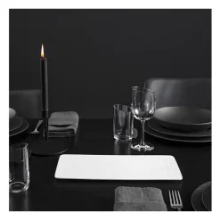 Serveerschaal Villeroy & Boch Manufacture Rock Blanc Rechthoekig