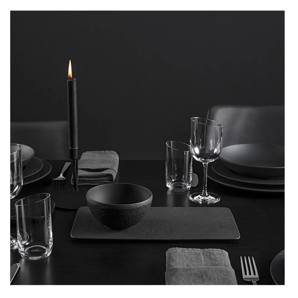 Villeroy & Boch Serveerschaal Manufacture Rock Rechthoekig Outlet