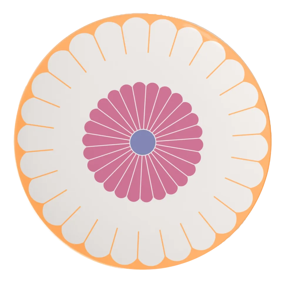 Serveerschaal Villeroy & Boch Fleur Couleur 32 cm (6 delig)