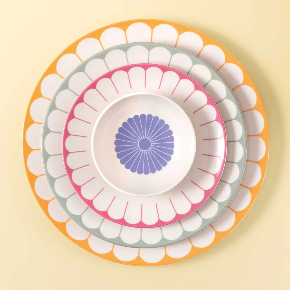 Serveerschaal Villeroy & Boch Fleur Couleur 32 cm (6 delig)