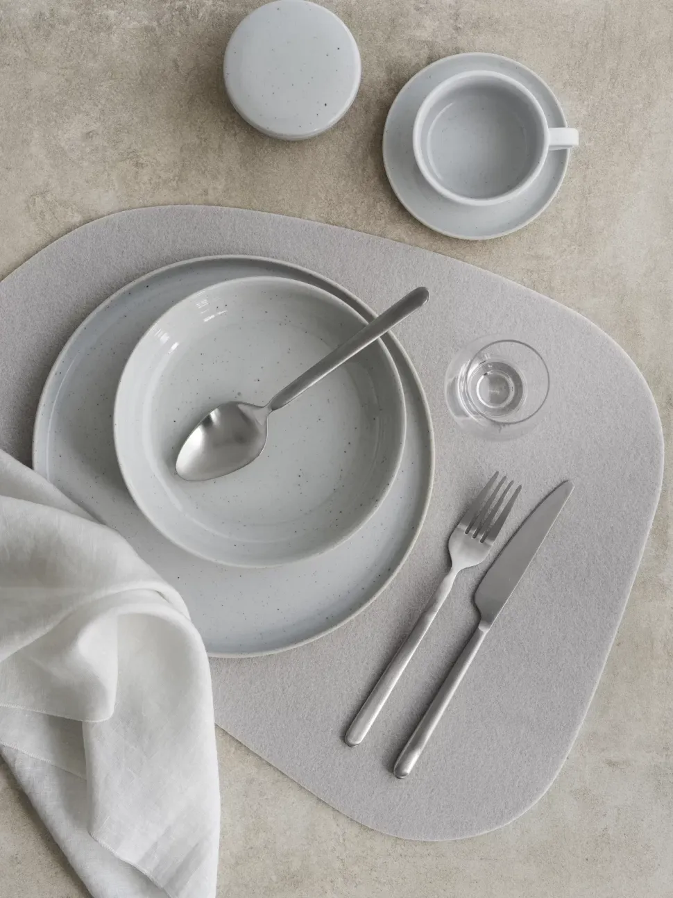 Servet Blomus Lineo White