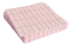 Servet HAY Pattern Napkins Dinner Light Pink And Red Grid (Set van 20)