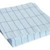 HAY Servet Pattern Napkins Dinner Light Blue And Blue Grid (Set van 20) New