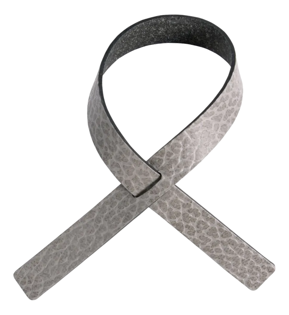 Servethouder Lind DNA Loop Hippo Anthracite-Grey (Set van 4)