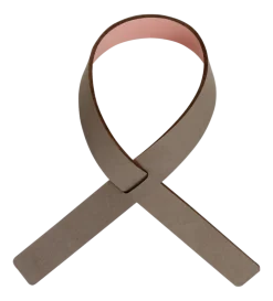 Lind DNA Servethouder Loop Nupo Rose/Light Grey (Set van 4) Discount