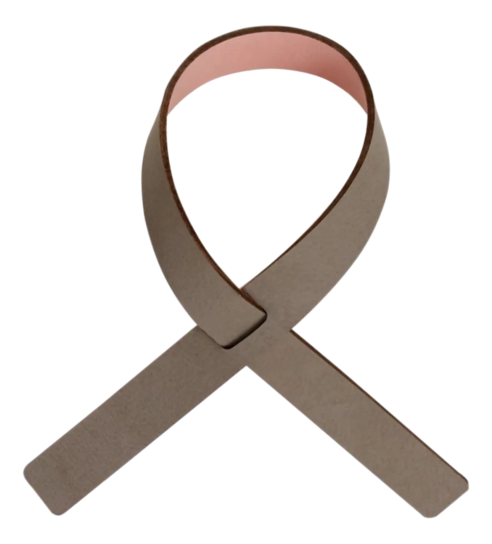 Lind DNA Servethouder Loop Nupo Rose/Light Grey (Set van 4) Discount