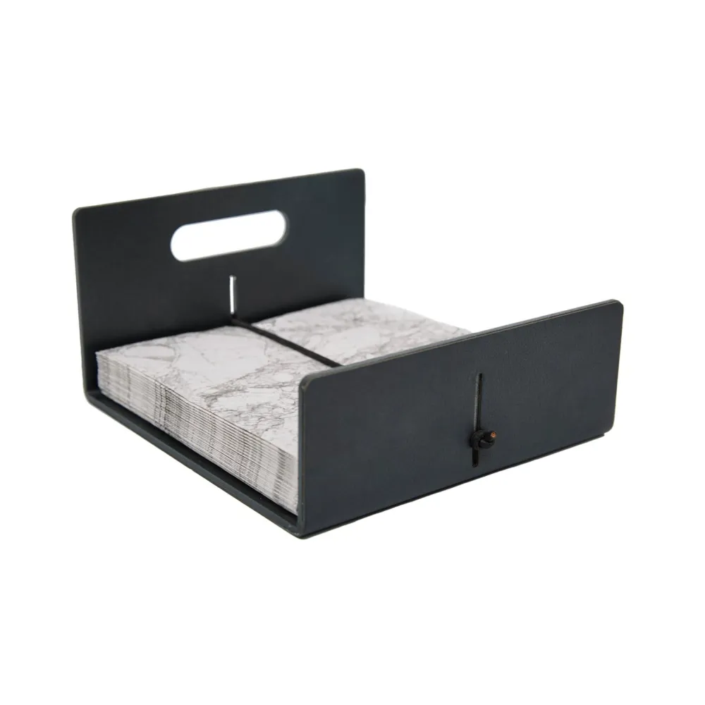 Lind DNA Servethouder Nupo Anthracite/Alu Anthracite