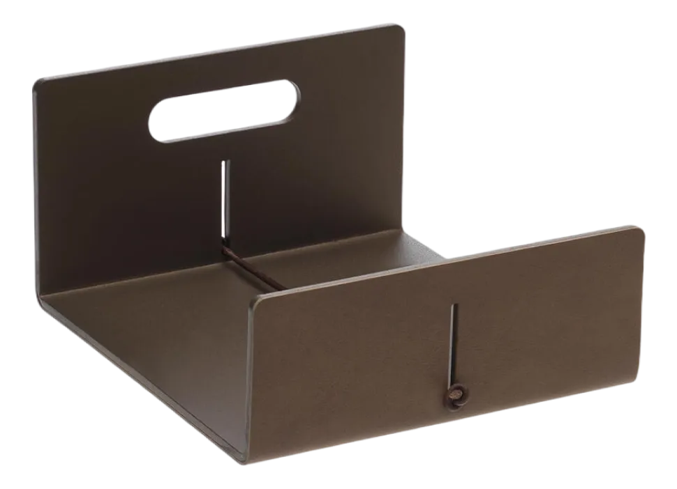 Servethouder Lind DNA Nupo Brown/Alu Bronze