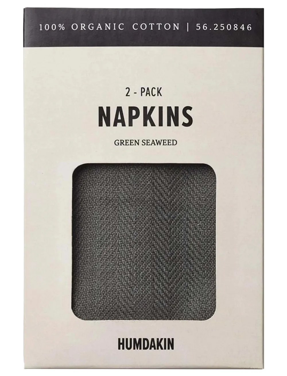 Humdakin Servet Green Sea Weed (2-Delig) Online