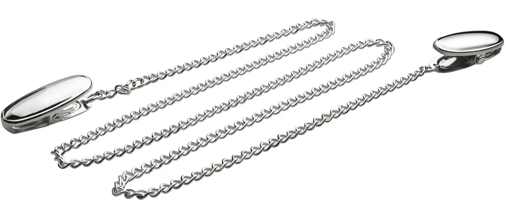 Zilverstad Servetklemketting Clearance