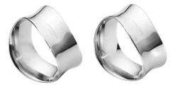 Servetring Georg Jensen Cobra RVS (Set van 2)