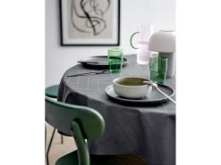 Servet Södahl Tiles Damask Ash (Set van 4)