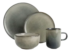 Servies Salt & Pepper Meridian Groen (16-delig)