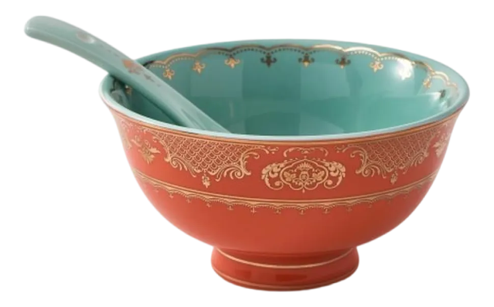 Serviesset POLSPOTTEN Asian Grandpa Multi (Set van 4)