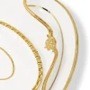 POLSPOTTEN Serviesset Golden Finds White (Set van 3) Best