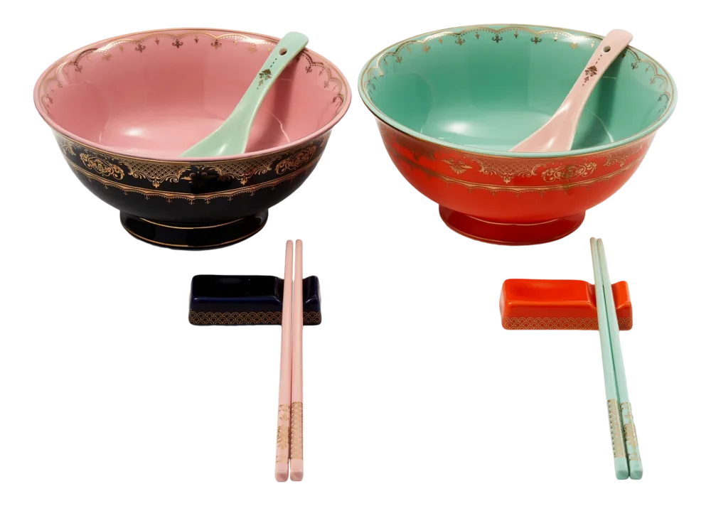 POLSPOTTEN Serviesset Ramen Set Grandpa (Set van 2) Hot