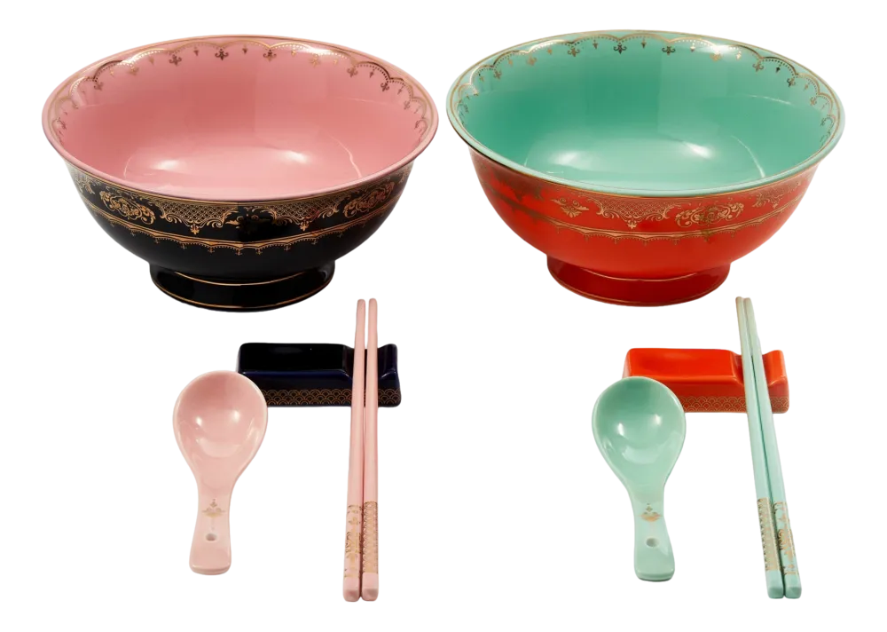 POLSPOTTEN Serviesset Ramen Set Grandpa (Set van 2) Hot
