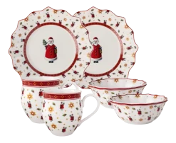 Servies Villeroy & Boch Toy's Delight 2025 Santa (6-Delig)