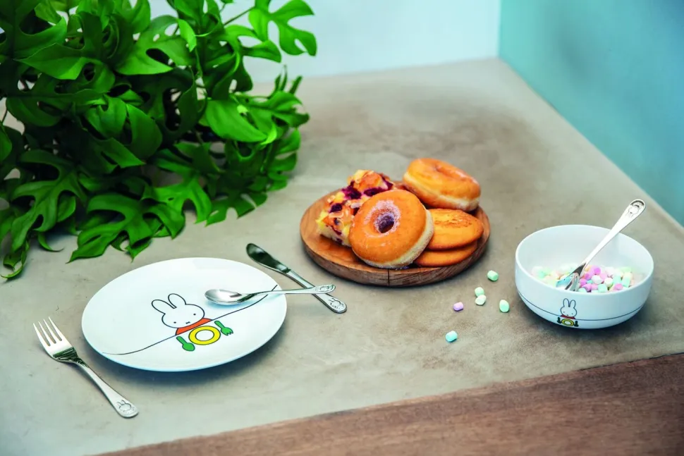 Servies Zilverstad Nijntje Wit