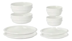Zone Denmark Servies Eau Offwhite Porcelain (Set van 8) Outlet