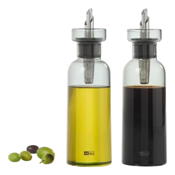 Set Olie en -Azijnstel AdHoc AromaPour Grey 300 ml, (2-delig)