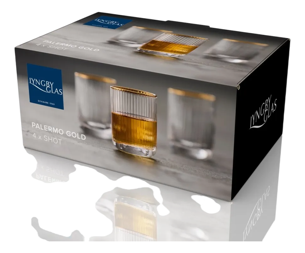Shotglas Lyngby Palermo Clear 60 ml (Set van 6)