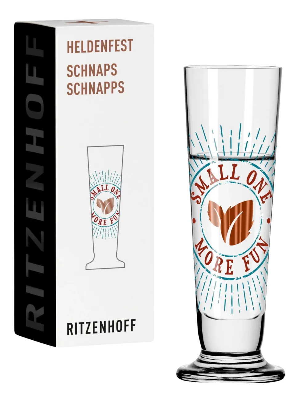 Shotglas Ritzenhoff Heldenfest Schnaps #12 52 ml