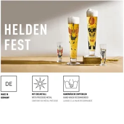 Shotglas Ritzenhoff Heldenfest Schnaps #17 52 ml