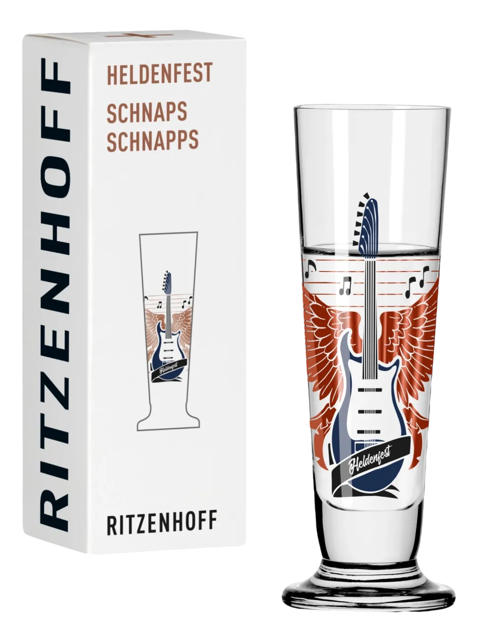 Shotglas Ritzenhoff Heldenfest Schnaps #17 52 ml