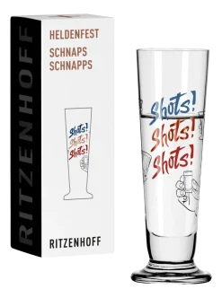 Ritzenhoff Shotglas Heldenfest Schnaps #16 52 ml Outlet