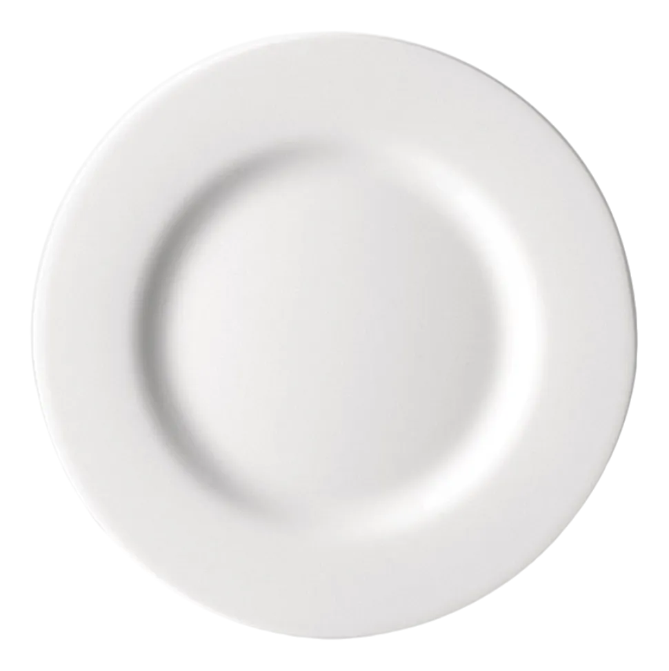 Side Plate Alessi PlateBowlCup White Porcelain 20 cm (Set van 4)