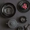 Side Plate Marc O'Polo Moments Anthracite 21,5 cm (Set van 4)
