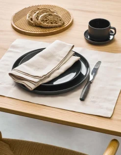 Marc O'Polo Side Plate Moments Anthracite 17 cm (Set van 4) Clearance
