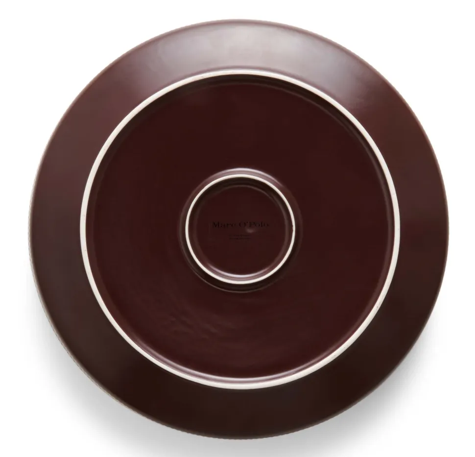 Side Plate Marc O'Polo Moments Earth Brown 21,5 cm (4-Delig)