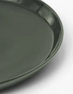Marc O'Polo Side Plate Moments Olive Green 17 cm (Set van 4) Best