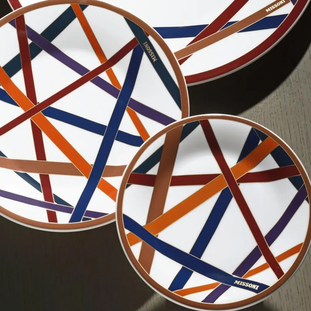 Missoni Side Plate Nastri Multicolor 15,5 cm (Set van 6) Sale