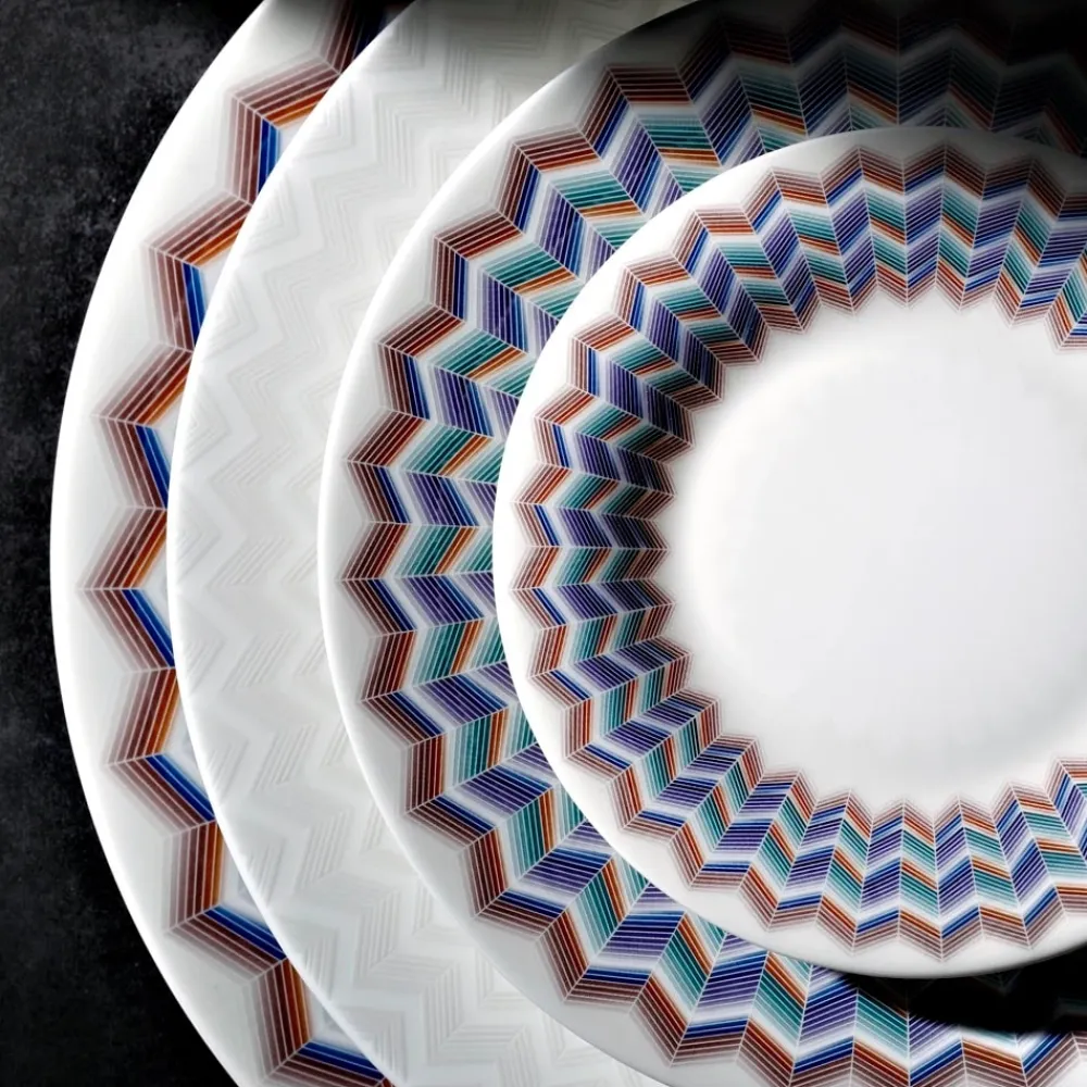 Missoni Side Plate Zig Zag Jarris 148 15,5 cm (Set van 6) Discount