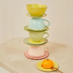 Side Plate Urban Nature Culture Good Morning Old Pink 13,5 cm