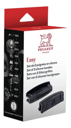 Peugeot Siliconen Handgrepen Easy Zwart (Set van 2) New