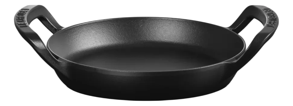 Skillet Le Creuset BBQ Outdoor Mat Zwart 25 cm