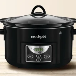Slowcooker Crockpot Black 4,7L Digitaal