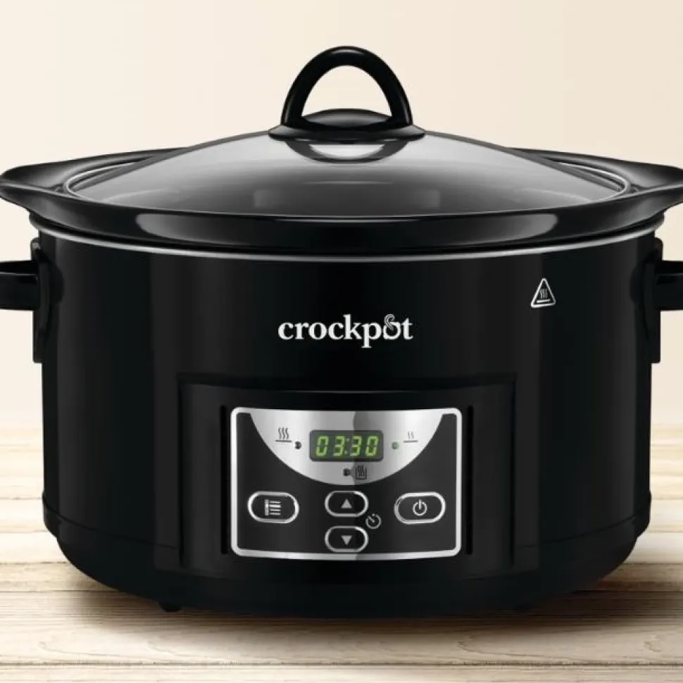 Slowcooker Crockpot Black 4,7L Digitaal