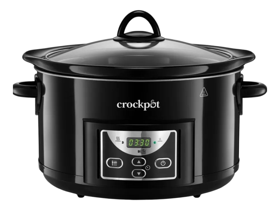 Slowcooker Crockpot Black 4,7L Digitaal