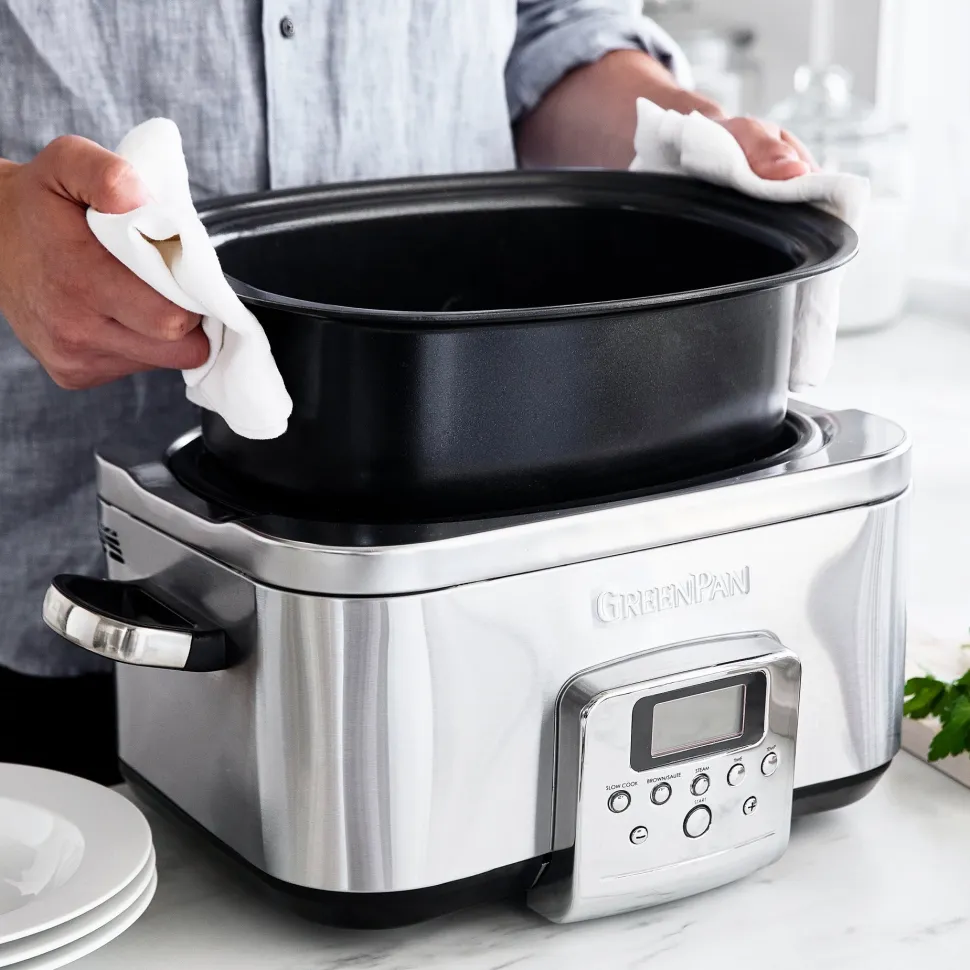 Slowcooker Greenpan Elite Stainless Steel