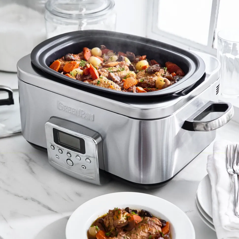 Slowcooker Greenpan Elite Stainless Steel