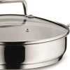 Smoorpan Kela Flavoria Zilver 24 cm