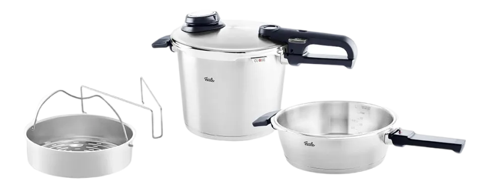 Snelkookset Fissler Vitavit Premium met Inzet 25L / 6L